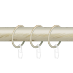 Кольцо 25 круглое с крючком упак. 10 шт (БЗ)