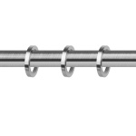 Кольцо 16 плоское с пластиком упак. 10 шт (НС)