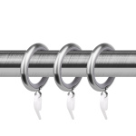 Кольцо 25 круглое «Премиум» с крючком упак. 10 шт (НС)