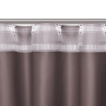 Бегунок на шнуре поворотный LD2 «Волна» шаг 80 мм широкий паз