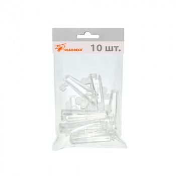 изображение плечики для шторных петель для шины потолочной упак. 10 шт на olexdeco.ru