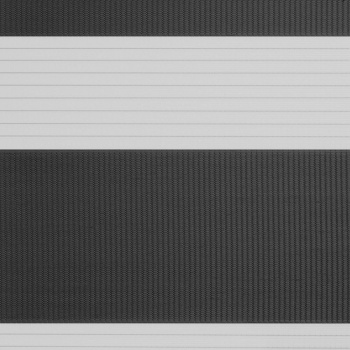 Ткань для рулонных штор «День-ночь» коллекция «Соло» Темно-серый