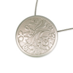 Клипса магнитная «Ривьера» ø6 см для легкого и среднего веса штор с тросом 38 см (ХМ)