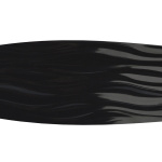 фото декоративная планка «бриз» черный глянец в интернет-магазине Олексдеко