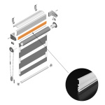 Профиль дополнительный MGS «День-Ночь» L= 6 м Белый