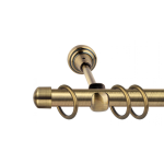 Однорядный стеновой карниз для штор «Заглушка» (16 А 140)