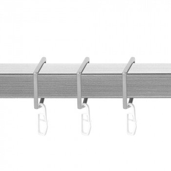 изображение кольцо «квадро» с крючком упак. 10 шт на olexdeco.ru