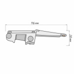 Каретка «Европа» универсальная (Пластик)