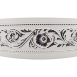 Декоративная планка «Жасмин» (6 Белый хром)