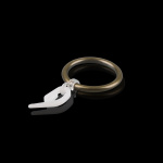 Крючок с ушком 4 мм упак. 100 шт (Прозрачный)