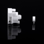 Привод вращения «Мадрид» 1:1 со стопорным кольцом 5х5 мм Белый (OLEXDECO)