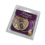 Клипса магнитная «Ривьера» ø7 см для тяжелого веса штор с тросом 30 см (А)