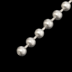 Цепь упр. металич. 4,5х6,0 мм Хром матовый (На отрез)