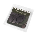 Магнит для штор «Монстера» ø7,5 см для тяжелого веса с тросом 30 см (ЧМ)