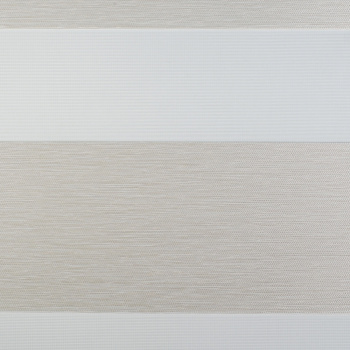 Ткань для рулонных штор «День-ночь» коллекция «Саванна» Жемчуг