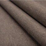 Римская штора черный подъемный механизм индивидуальный размер «Валенсия» Blackout Темно-серый