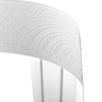 фото декоративная планка «жар-птица» белый лак в интернет-магазине Олексдеко