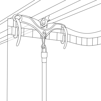 Боковой держатель JN для системы «Волна»