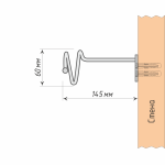 Спираль драпировочная малая (З)