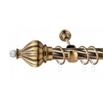 Однорядный стеновой карниз для штор «Аладдин» (16 А 300)