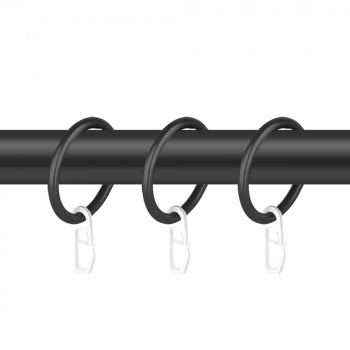 Кольцо 19 круглое с крючком упак. 10 шт (ЧМ)