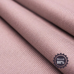 Римская штора черный подъемный механизм индивидуальный размер «Монро» Dim-out Пудра