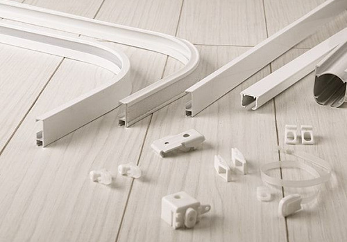 фото комплектующие для профильных карнизов на сайте Olexdeco